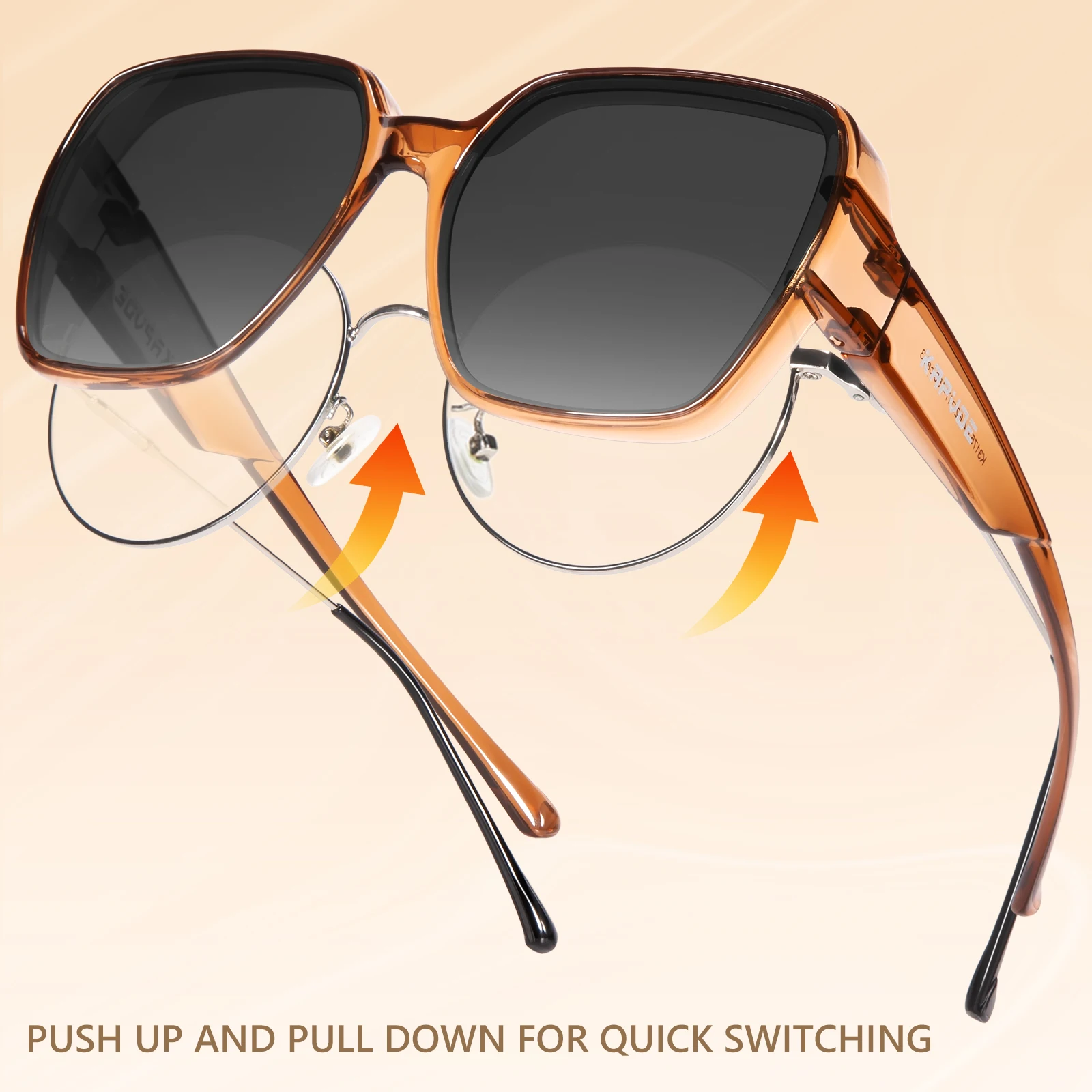 Fishing Sunglasses Polarized - Kapvoe Sonnenbrillen zum Autofahren, Angeln, Radfahren,