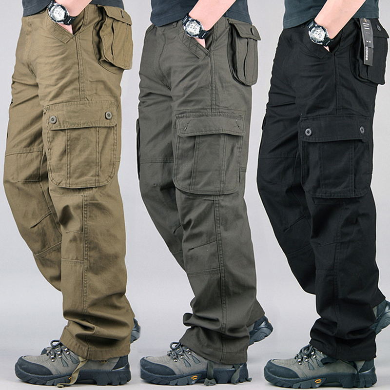 Fishing Pants Waterproof - Taktische Cargo hose Männer Baumwolle Overalls