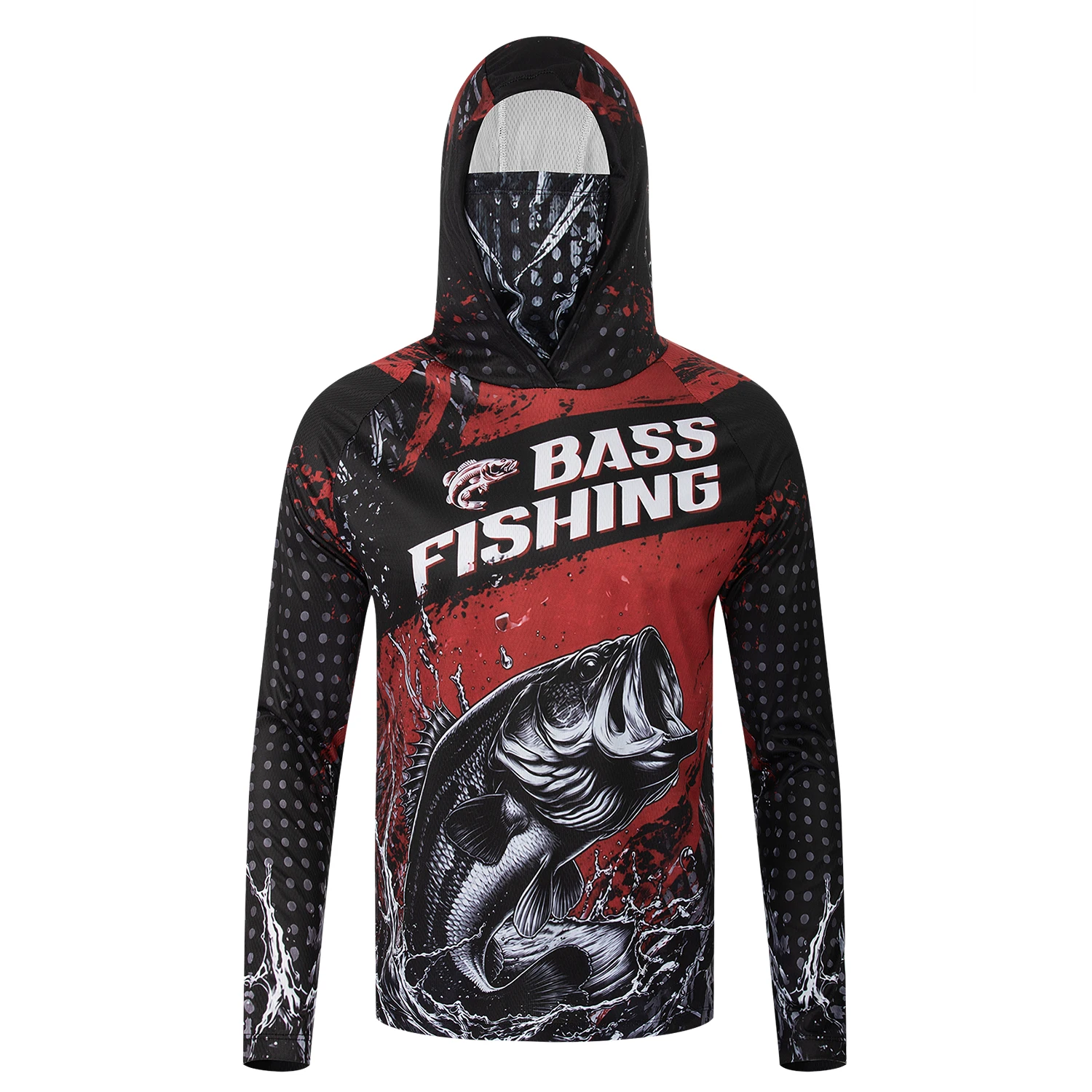 Herren-Angelhoodie mit UPF50+  – Fishing Mask Sun Protection Bewertung und Preis