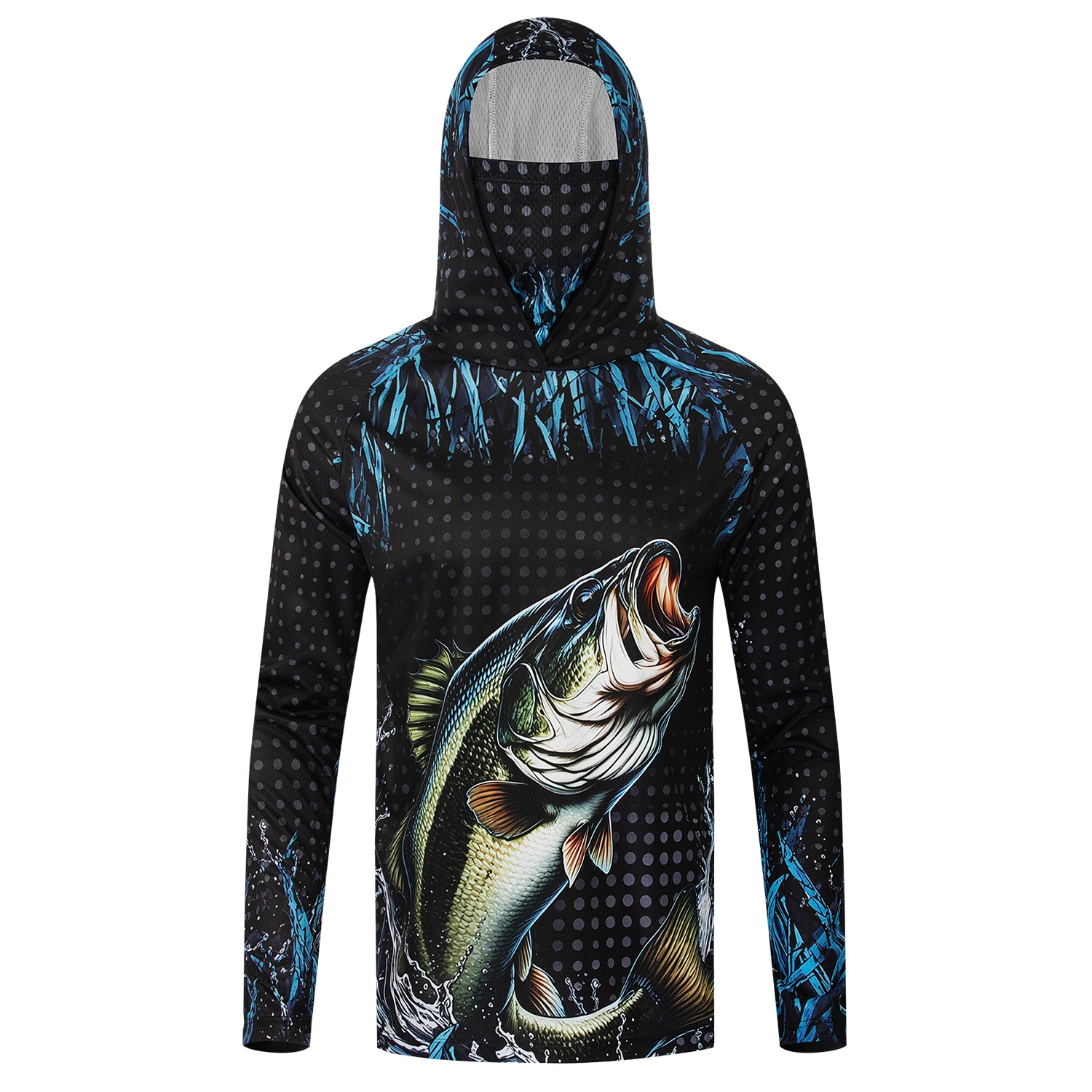 Herren-Angelhoodie mit UPF50+  – Fishing Mask Sun Protection Bewertung und Preis