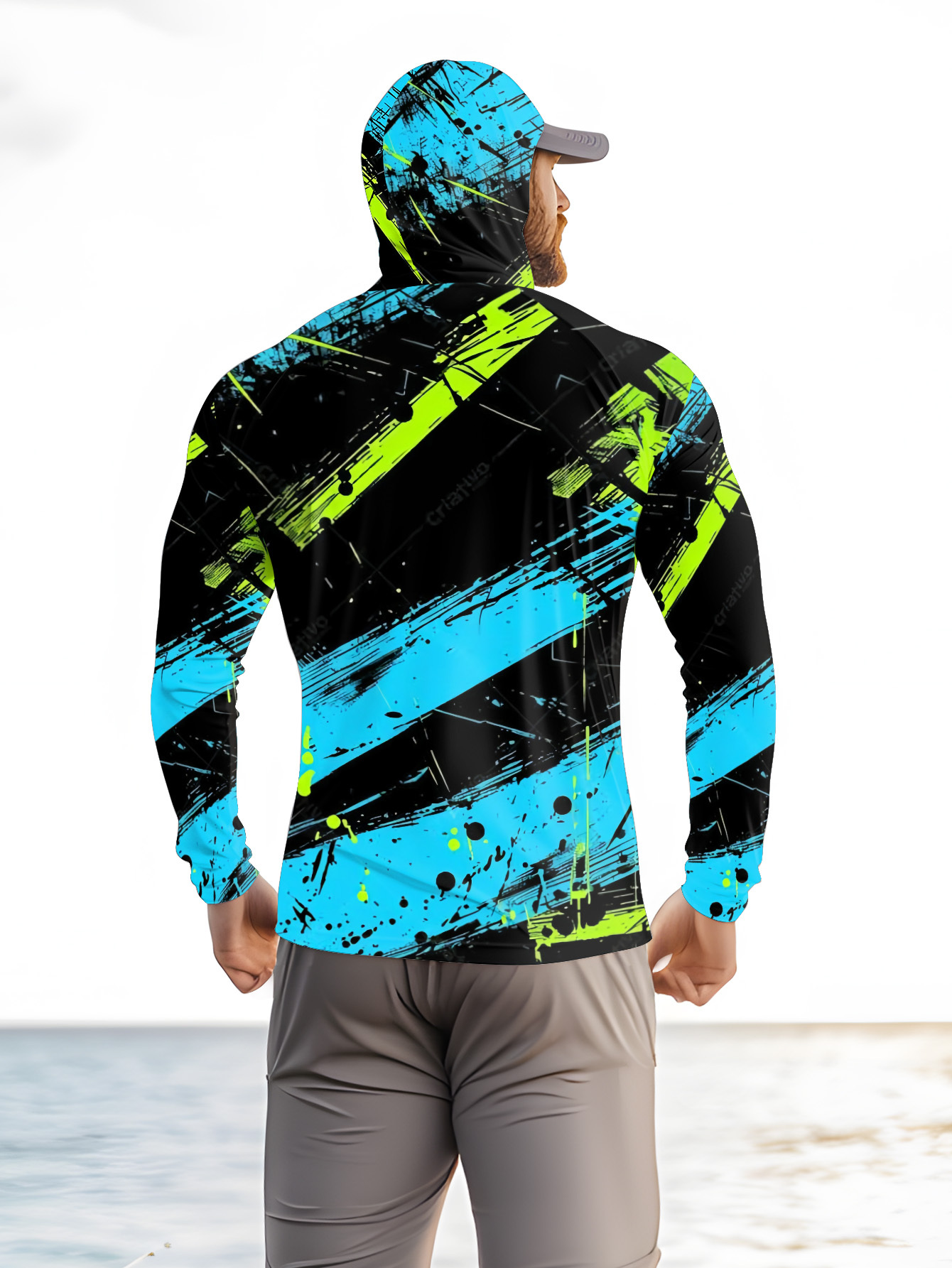 Fischer-Hoodie für Herren, lan – Fishing Shirt Uv Protection Bewertung und Preis